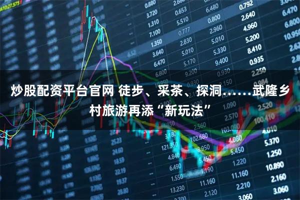 炒股配资平台官网 徒步、采茶、探洞……武隆乡村旅游再添“新玩法”